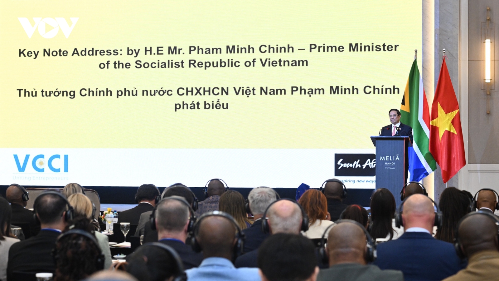 Thủ tướng Phạm Minh Chính dự Diễn đàn doanh nghiệp Việt Nam - Nam Phi