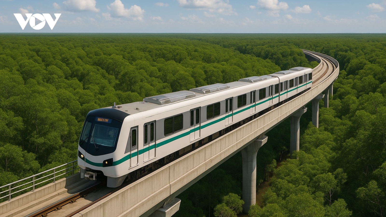 Metro đi Cần Giờ sẽ bắt đầu từ ga Bến Thành thay vì Quận 7 cũ