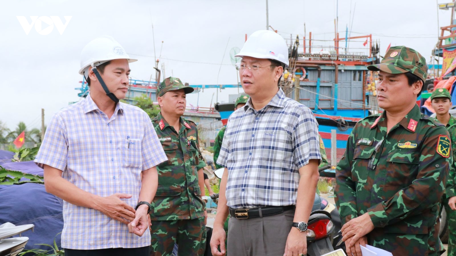 Quảng Ngãi thành lập các đoàn công tác kiểm tra và chỉ đạo ứng phó bão số 13