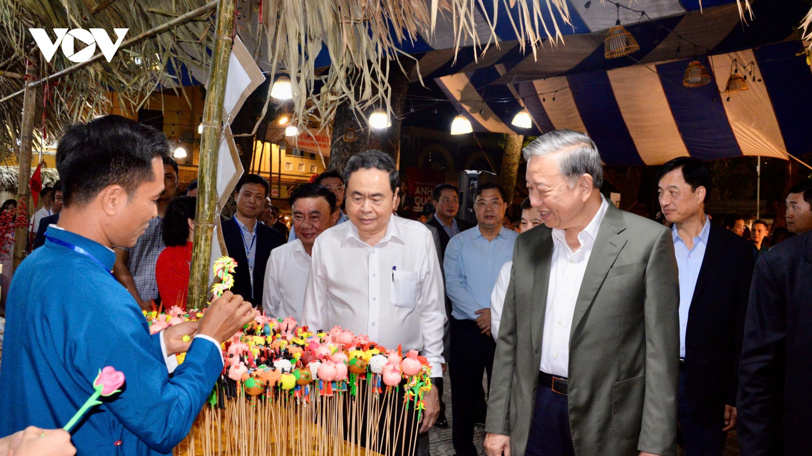 Tổng Bí thư, Chủ tịch Quốc hội dự Ngày hội đại đoàn kết toàn dân tộc