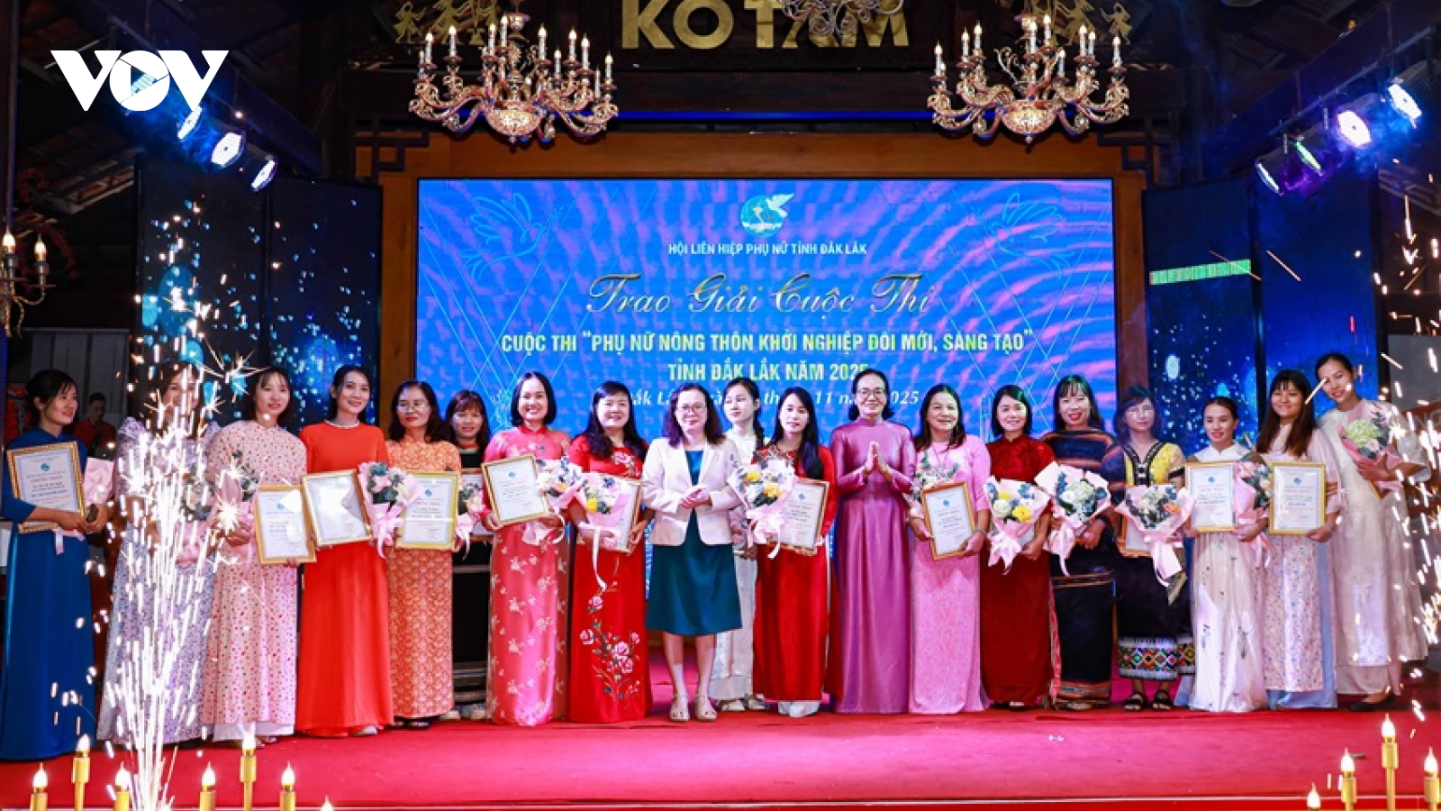 Vinh danh 18 dự án khởi nghiệp xanh của phụ nữ nông thôn Đắk Lắk