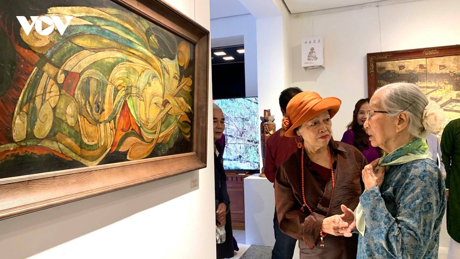 Huế: Giới thiệu tranh của nhiều tên tuổi lớn của nền mỹ thuật Việt Nam