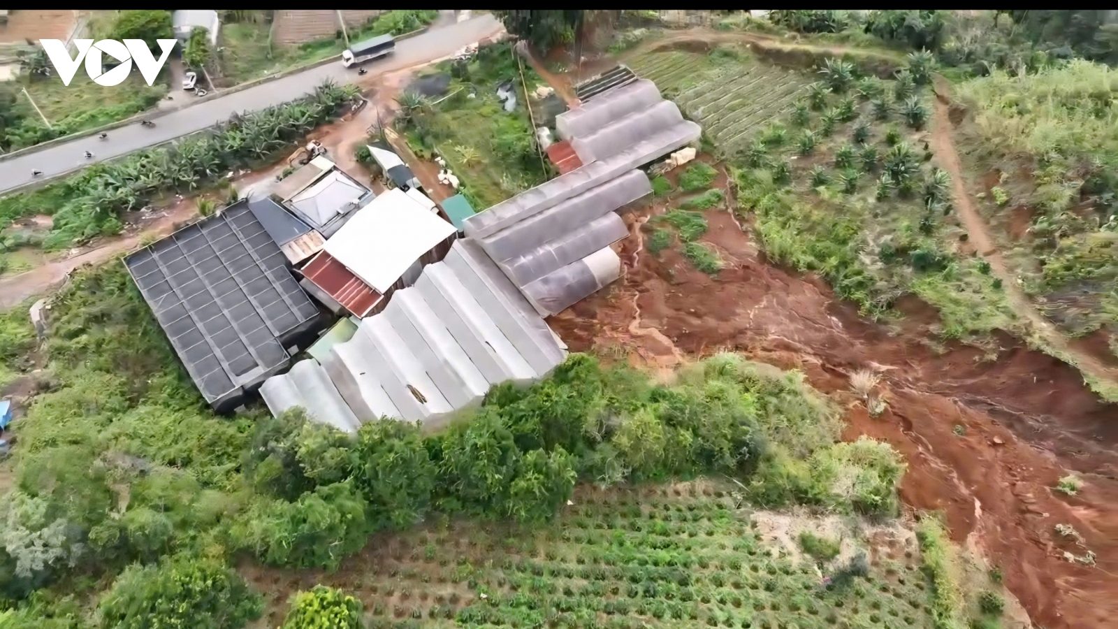 Lâm Đồng di dời khẩn cấp hàng chục hộ dân vì nguy cơ sạt lở