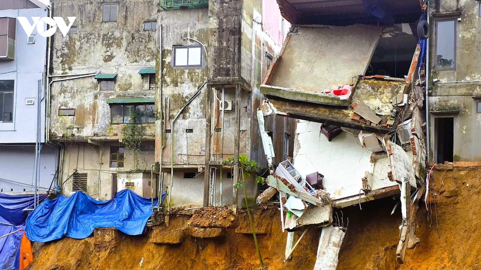 Quảng Trị ban bố tình huống khẩn cấp thiên tai do sụt trượt tại Khe Sanh