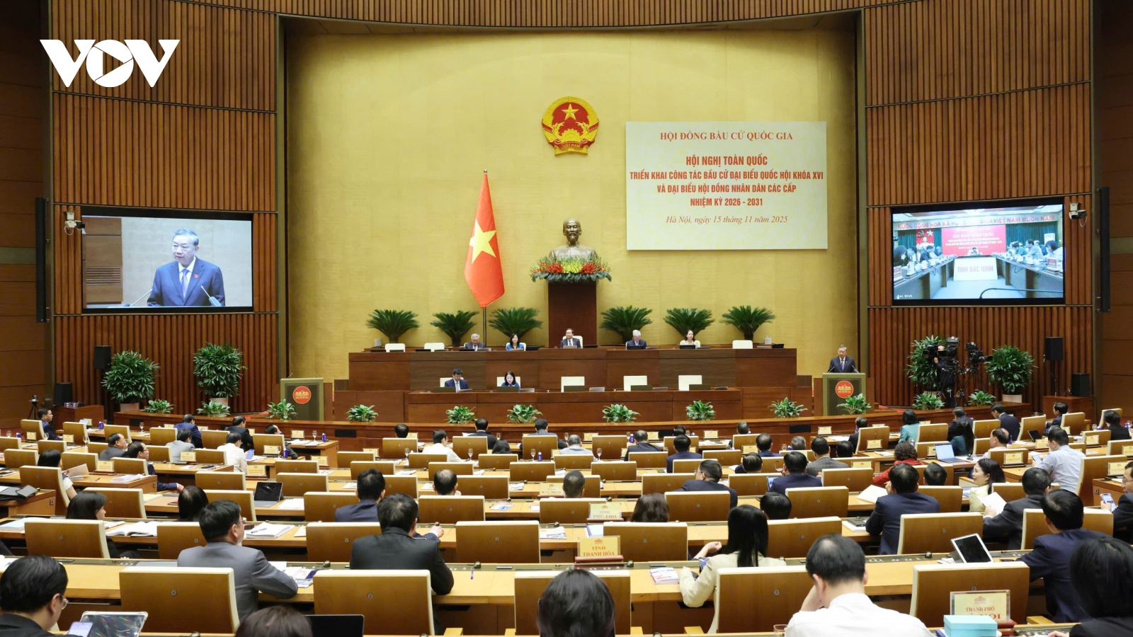 Phát biểu của Tổng Bí thư Tô Lâm tại Hội nghị toàn quốc triển khai công tác bầu cử