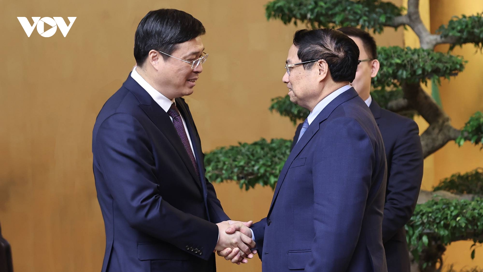 Thủ tướng tiếp Chủ tịch Khu tự trị dân tộc Choang Quảng Tây, Trung Quốc