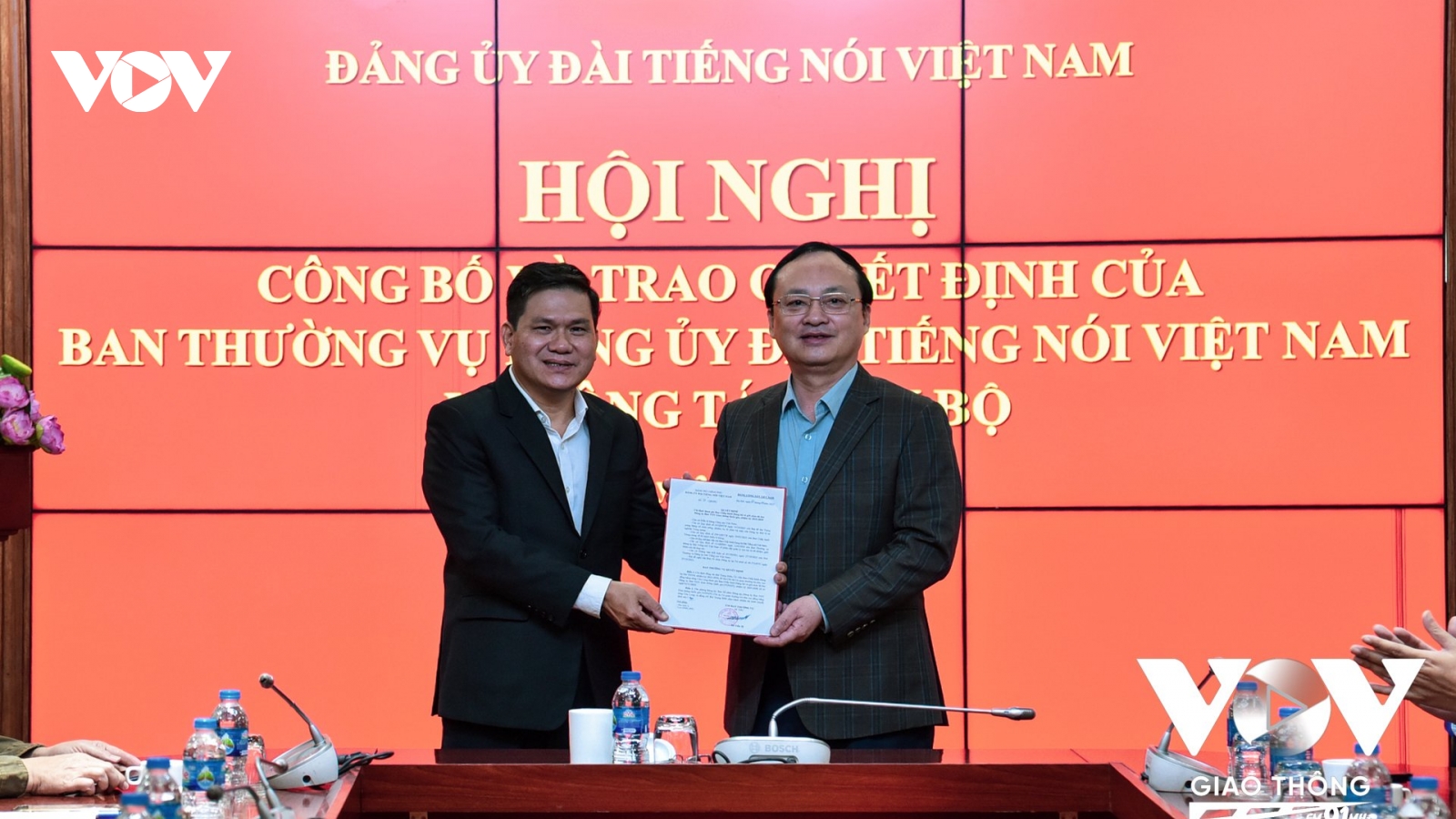 Ông Bùi Trọng Điển giữ chức Bí thư Đảng ủy, Trưởng ban Ban VOV Giao thông Quốc gia