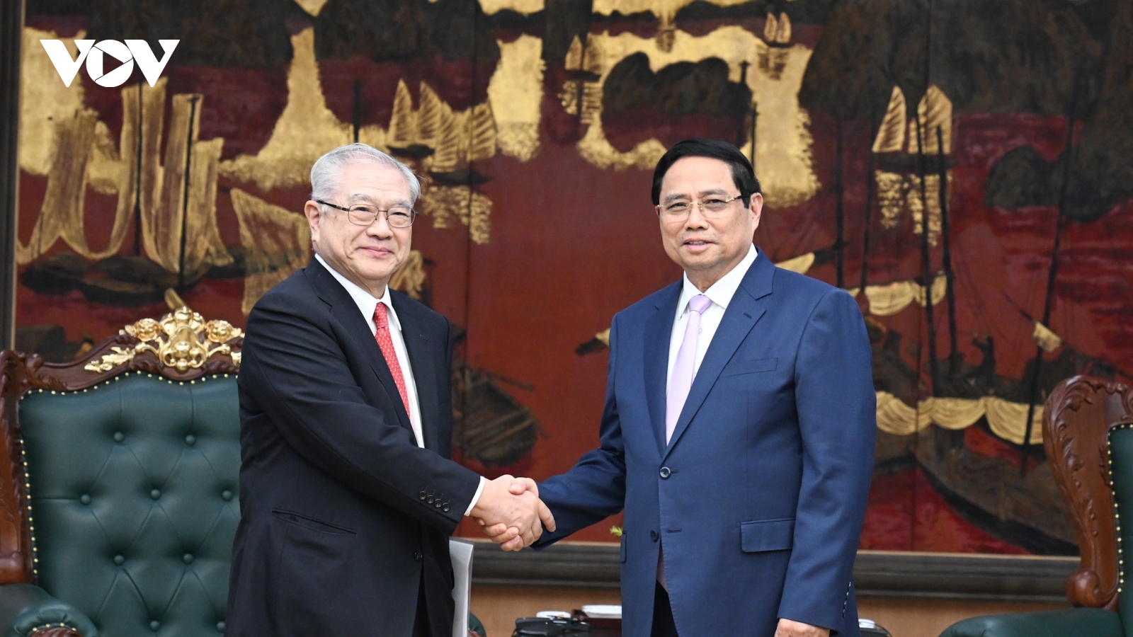 Thủ tướng Phạm Minh Chính tiếp Hội Hữu nghị Nhật - Việt vùng Kansai