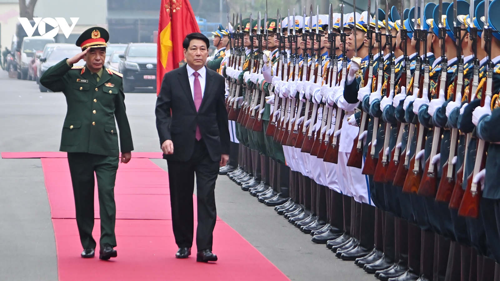 Chủ tịch nước Lương Cường dự Hội nghị Quân chính toàn quân