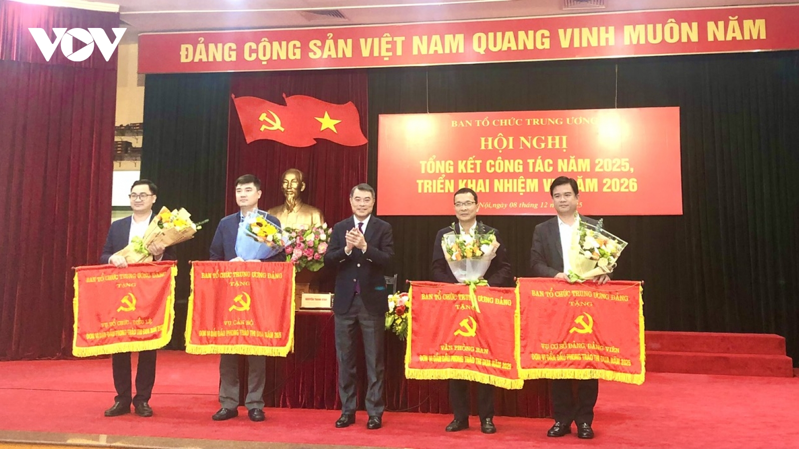 Ban Tổ chức Trung ương hoàn thành khối lượng nhiệm vụ rất lớn trong năm 2025