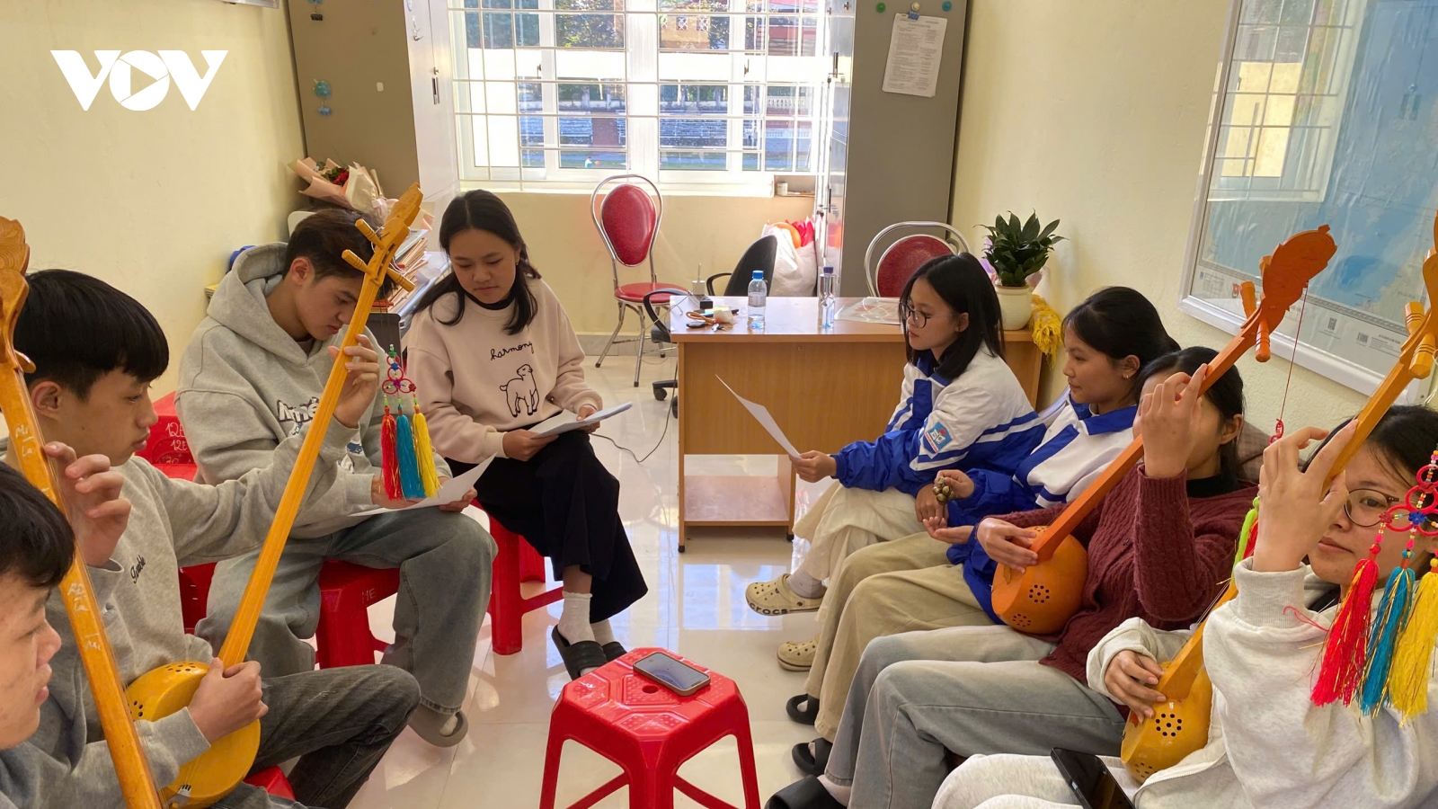 Khi tiếng Tày được số hóa tại một ngôi trường vùng cao