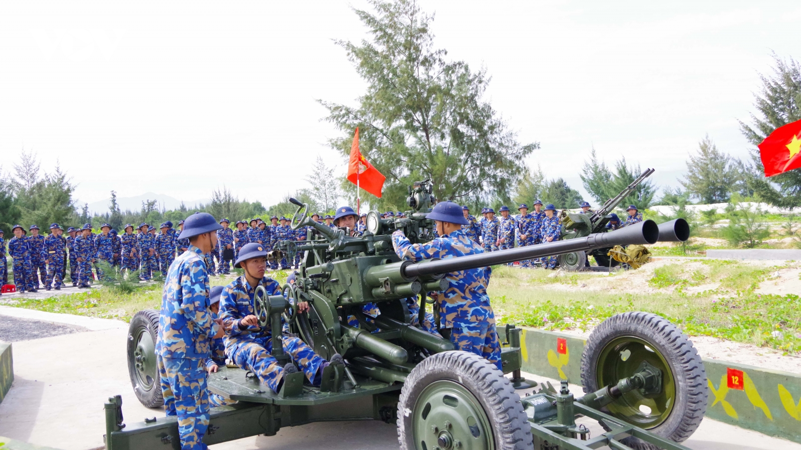 Quân dân Đặc khu Trường Sa hướng về Đại hội XIV của Đảng