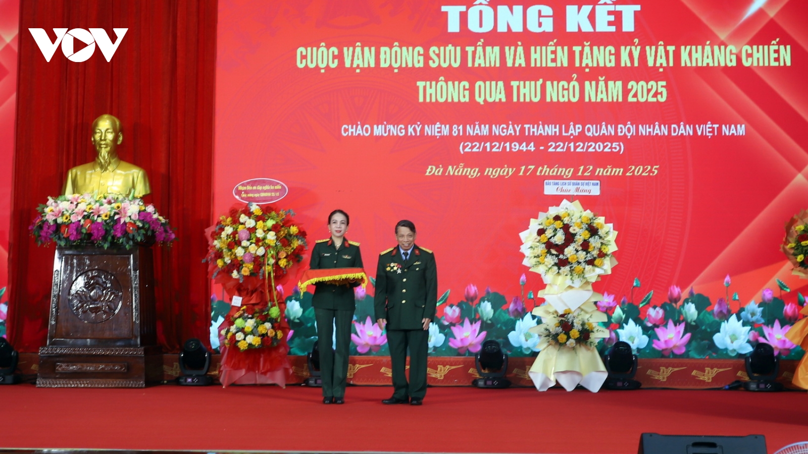 Bảo tàng Quân khu 5 tiếp nhận hơn 200 hiện vật, hình ảnh và tư liệu