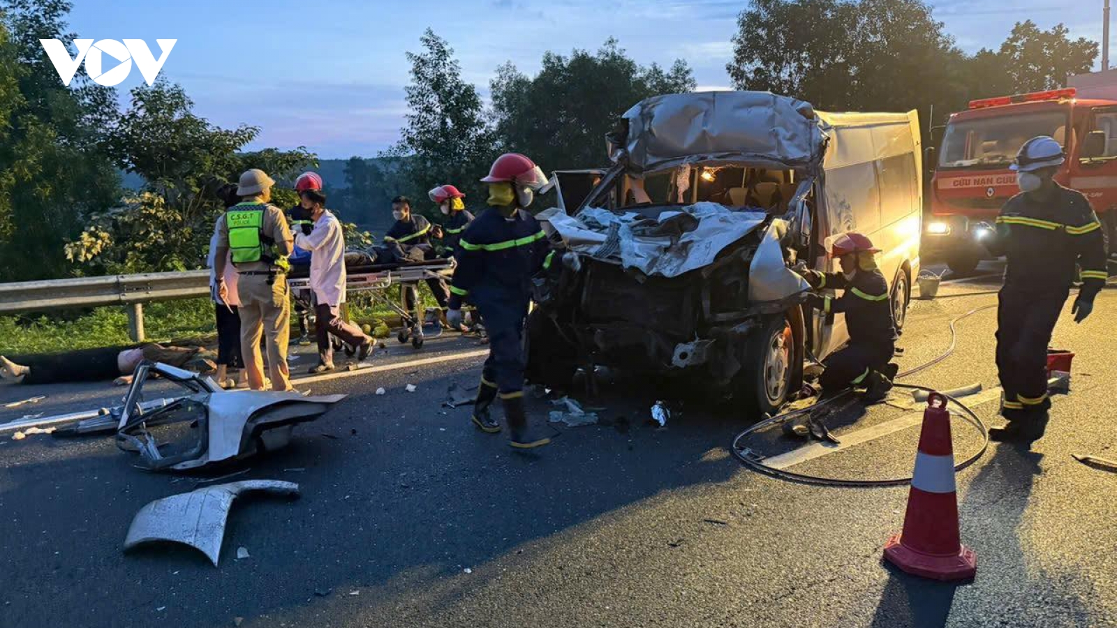 Khẩn trương điều tra vụ tai nạn nghiêm trọng trên cao tốc Đà Nẵng - Quảng Ngãi