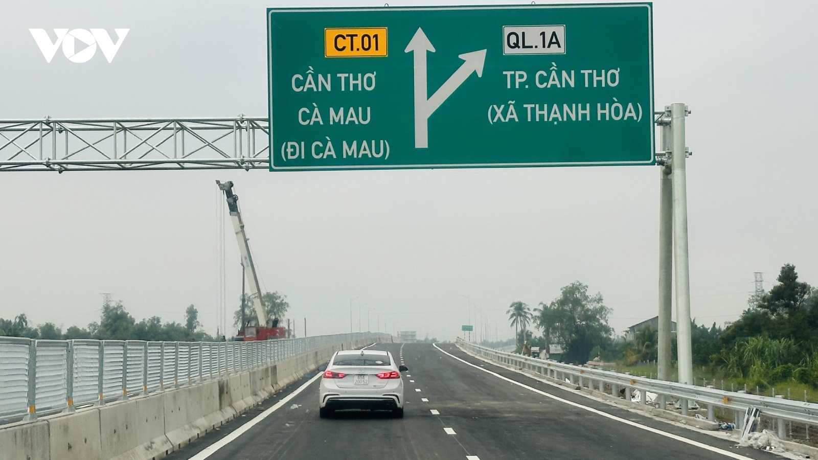 Điều chỉnh thời gian cho phương tiện vào cao tốc Cần Thơ – Cà Mau