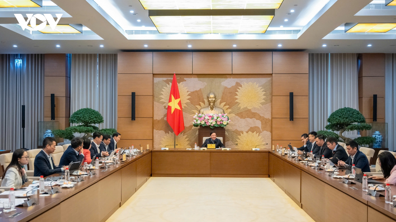 Phó Chủ tịch Quốc hội làm việc với Văn phòng Quốc hội về công tác chuyển đổi số