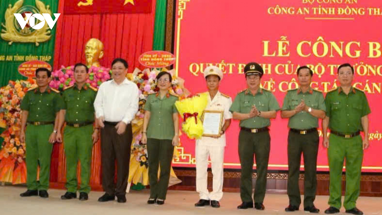 Đại tá Trà Quang Thanh làm Phó Giám đốc Công an tỉnh Đồng Tháp