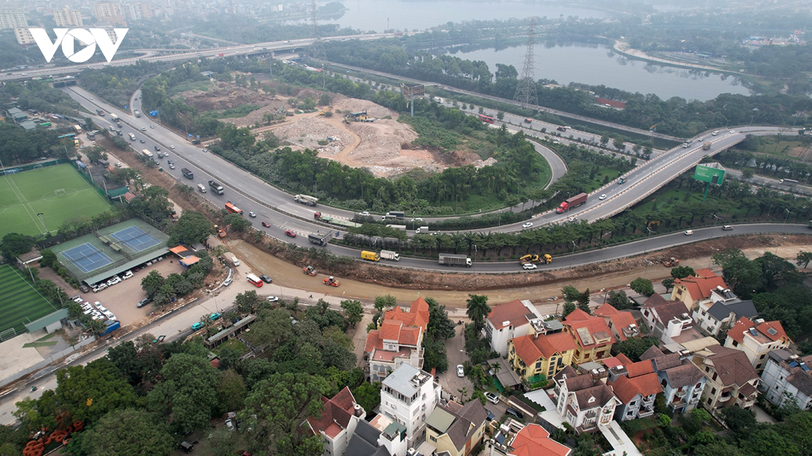 Cận cảnh tuyến đường kết nối cao tốc “giải cứu” ùn tắc cửa ngõ phía Nam Thủ đô