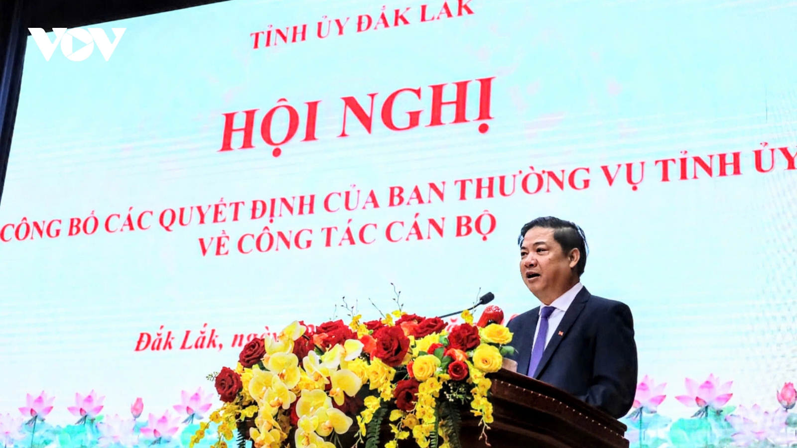 Đắk Lắk công bố quyết định về công tác cán bộ