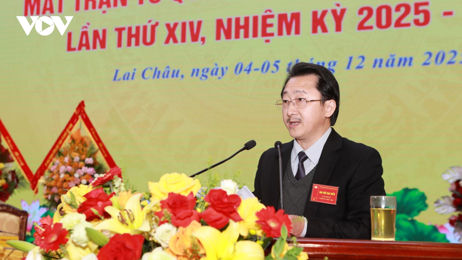 Ông Sùng A Hồ giữ chức Chủ tịch Ủy ban MTTQ Việt Nam tỉnh Lai Châu khóa XIV