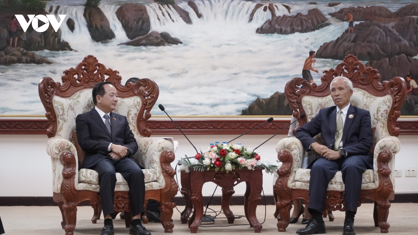 Việt Nam và Lào tăng cường hợp tác lĩnh vực tuyên giáo và dân vận