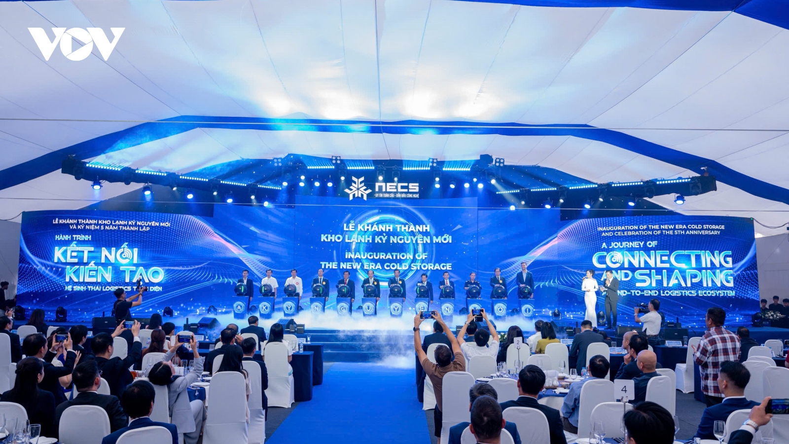 Gỡ "điểm nghẽn" logistics nông nghiệp bằng kho lạnh tự động ASRS lớn nhất Đông Nam