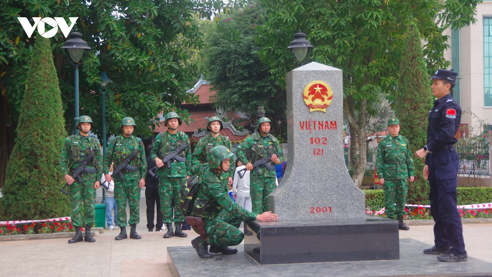 Ra quân tuần tra liên hợp năm 2026 trên biên giới Việt - Trung