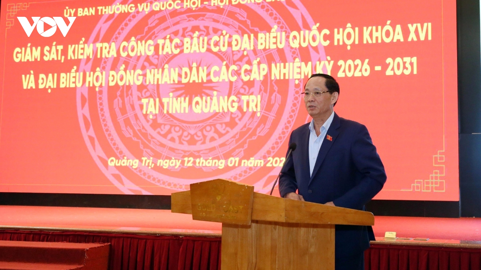 Phó Chủ tịch Quốc hội Trần Quang Phương làm việc với Quảng Trị về công tác bầu cử