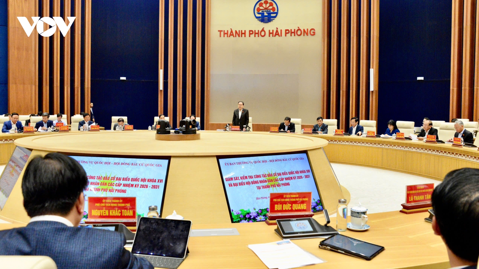 Chủ tịch Quốc hội: TP Hải Phòng tạo điều kiện tối đa cho cử tri đi bỏ phiếu sớm