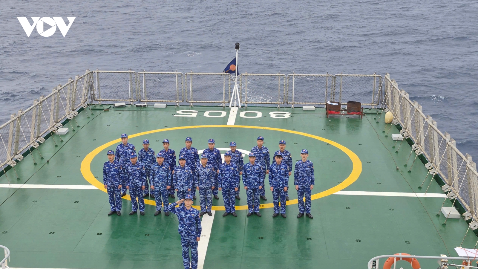 Cán bộ chiến sĩ cảnh sát biển thi đua lập thành tích ngay những ngày đầu năm mới