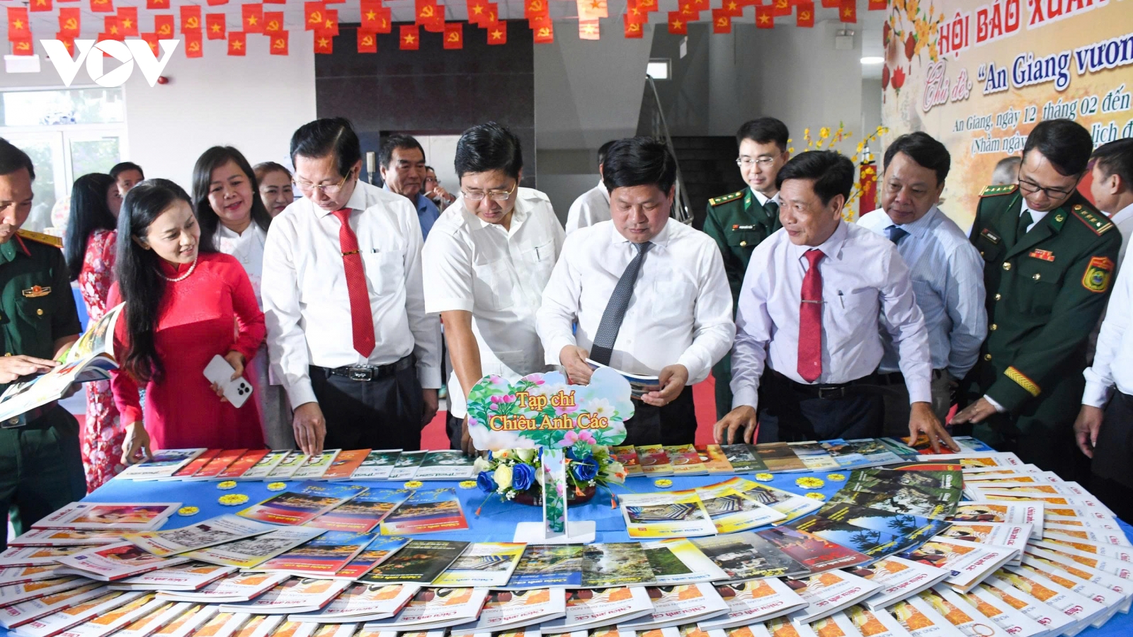 Hơn 450 ấn phẩm tham gia Hội báo Xuân Bính Ngọ 2026 tại An Giang