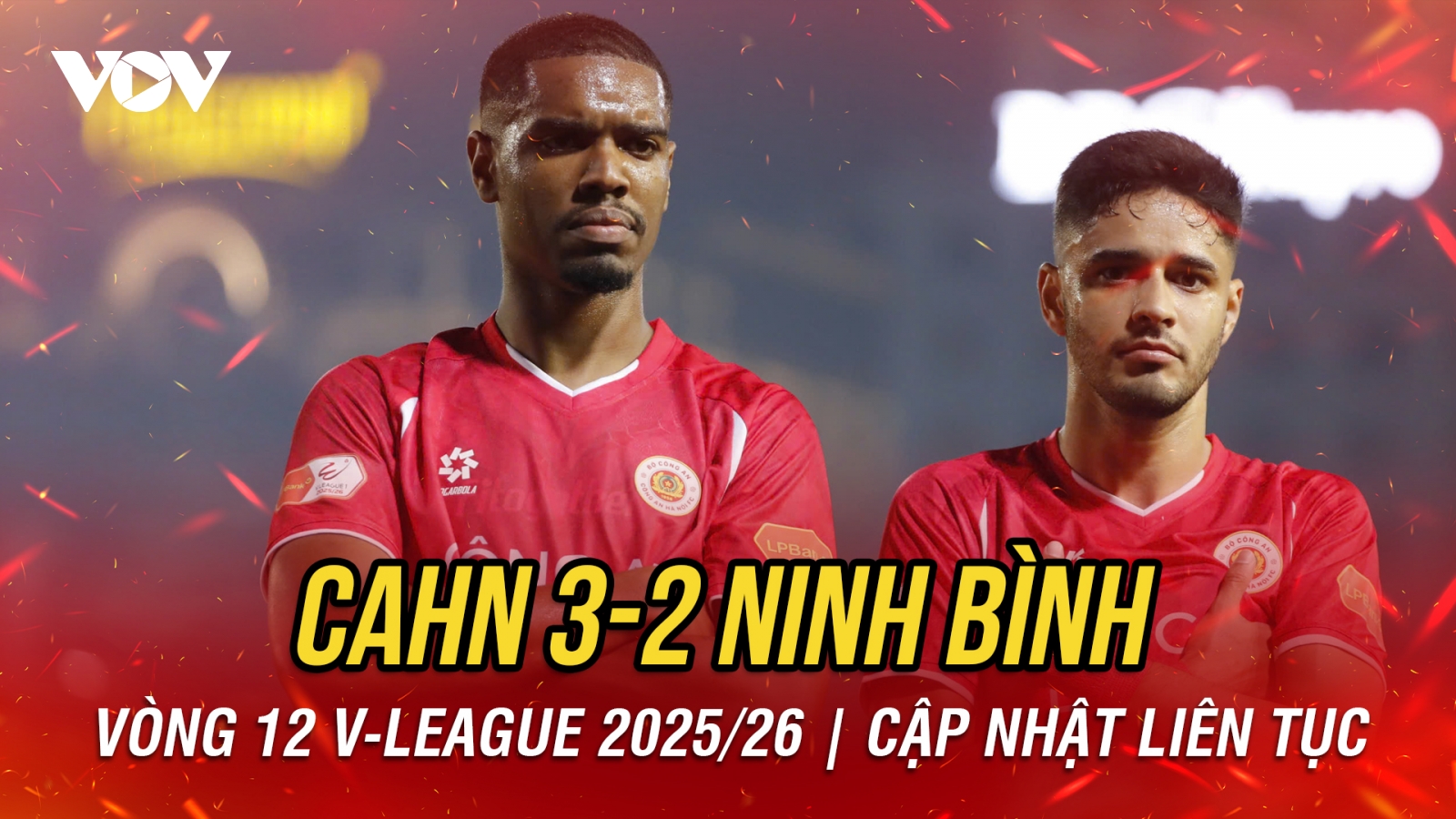 Kết quả bóng đá Việt Nam hôm nay 1/2: CAHN thắng kịch tính Ninh Bình