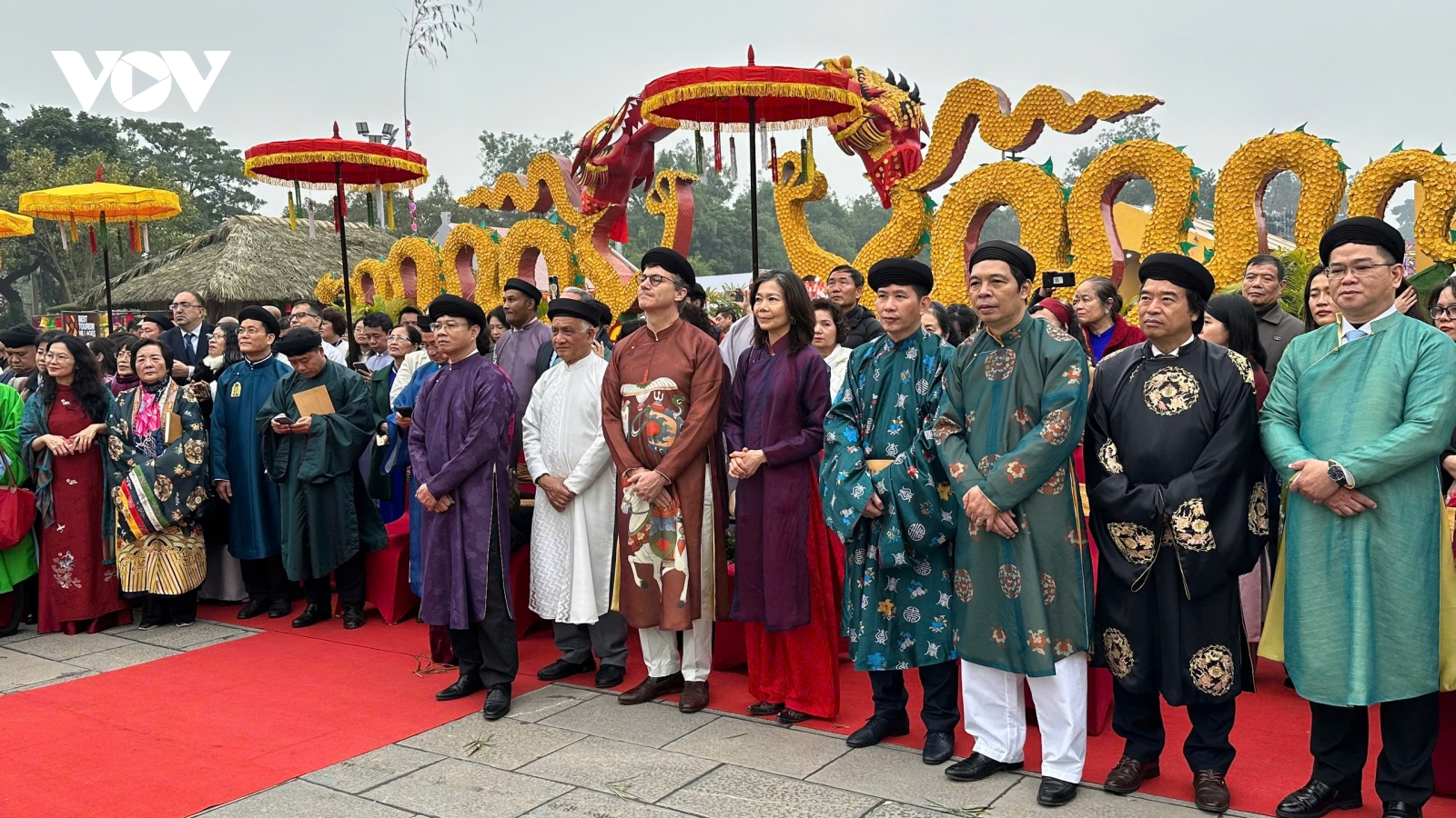 Đón xuân mới qua nghi lễ “Tống cựu nghinh tân” tại Hoàng thành Thăng Long