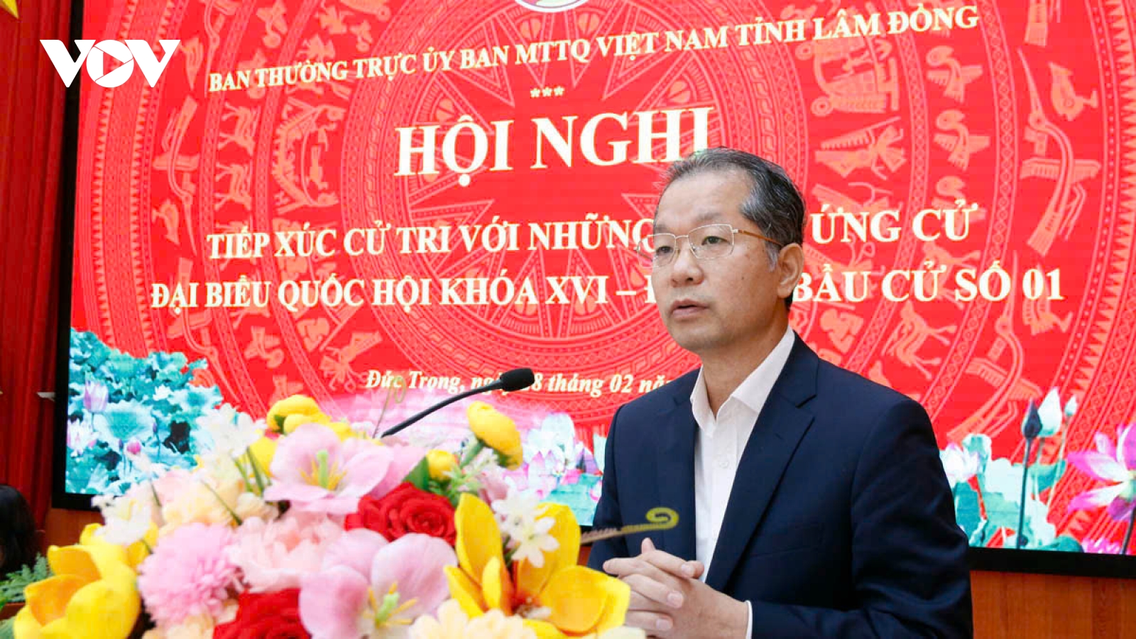 Chánh án TAND Tối cao tiếp xúc cử tri tại Lâm Đồng trước bầu cử