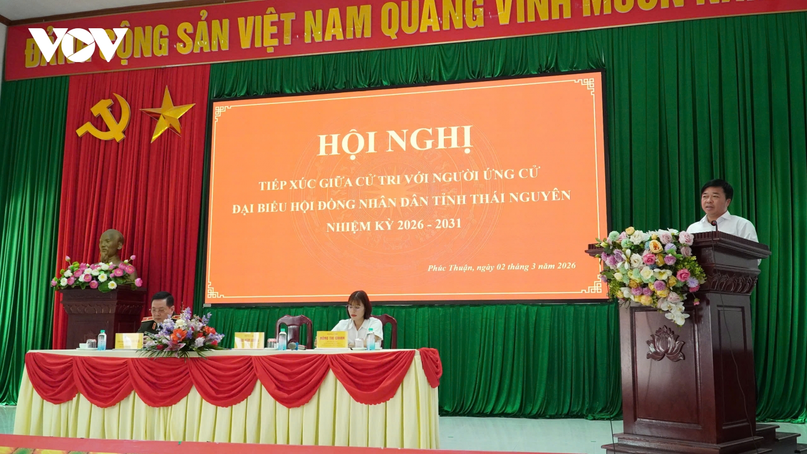Ứng cử viên HĐND tỉnh hứa hành động đến cùng vì dân, đưa Thái Nguyên bứt phá