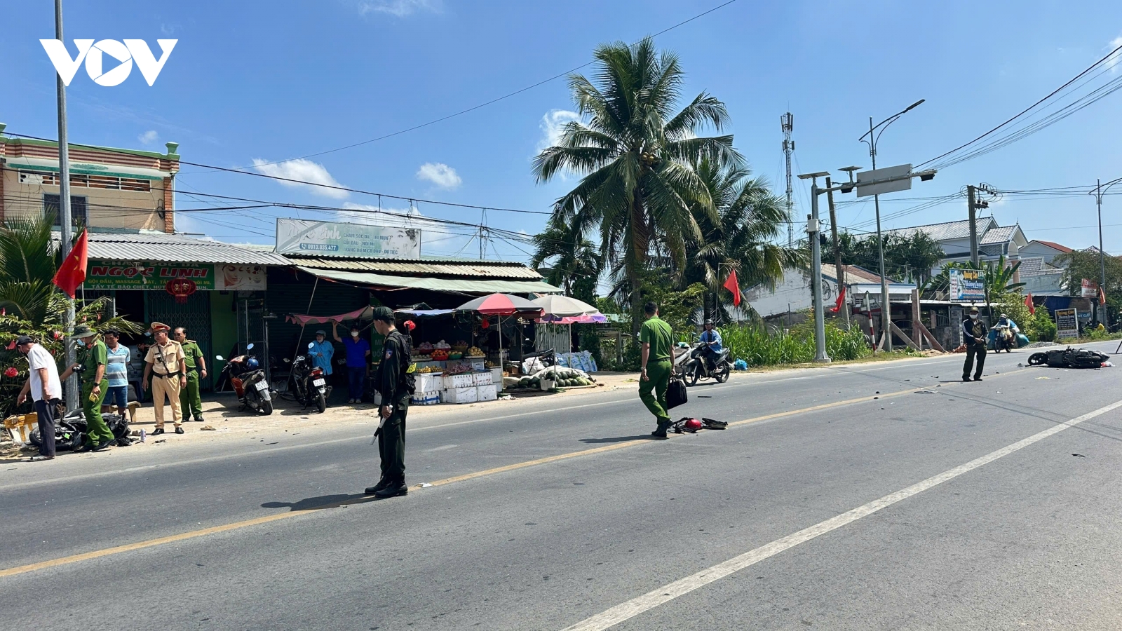 Tai nạn giao thông tại Đồng Tháp làm 1 người tử vong, 2 người bị thương