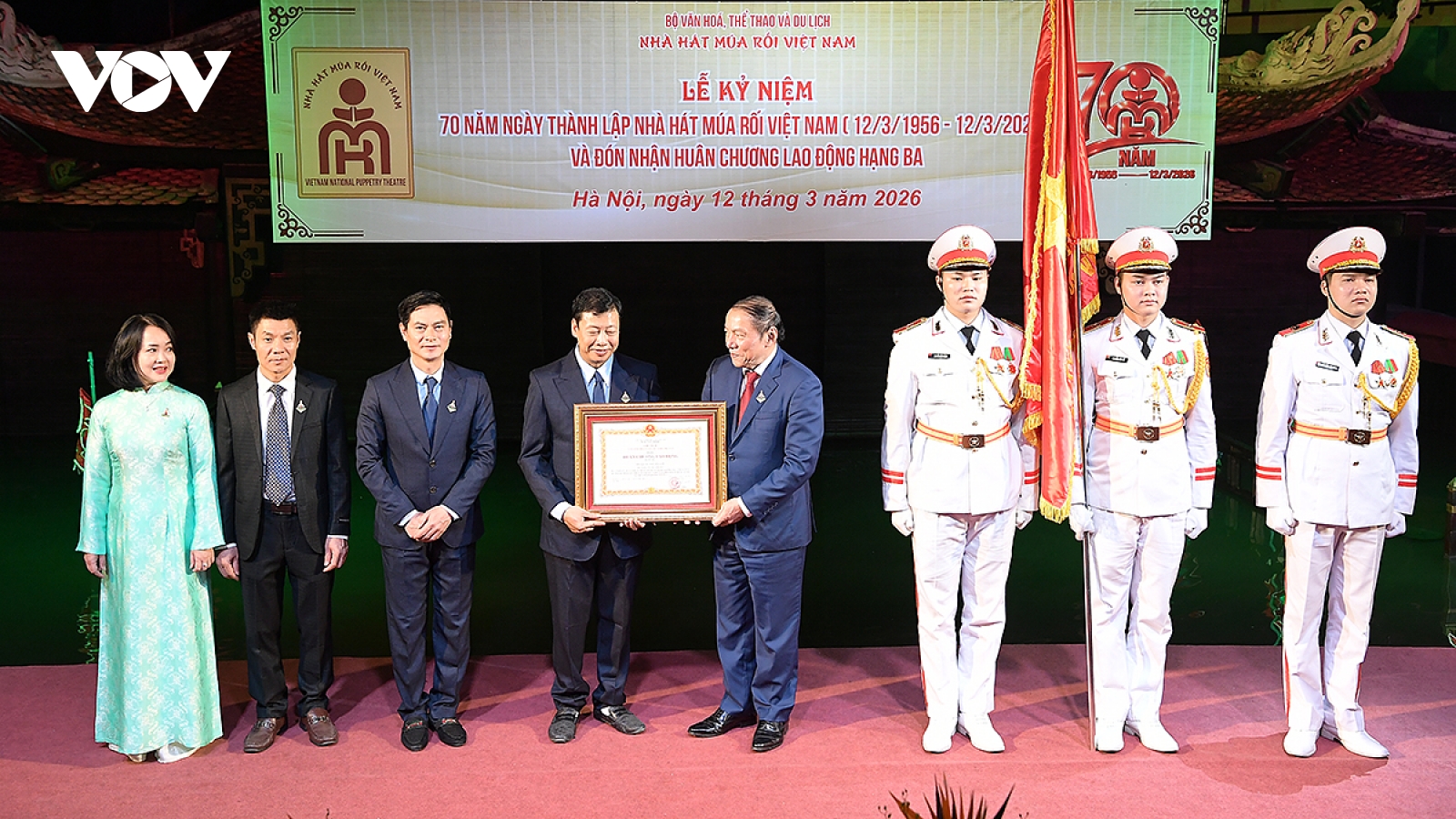 Đặc sắc chương trình nghệ thuật chào mừng 70 năm Nhà hát Múa rối Việt Nam