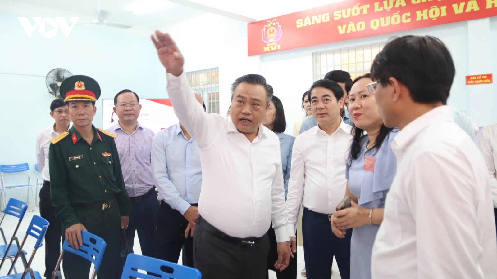 Ông Trần Sỹ Thanh: Tổ chức chu đáo, thuận lợi khi cử tri đi bầu cử