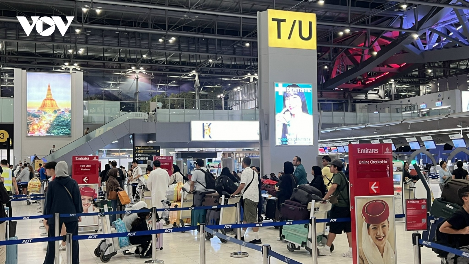 Thái Lan hỗ trợ tiền mặt cho khách du lịch kẹt lại do xung đột Trung Đông