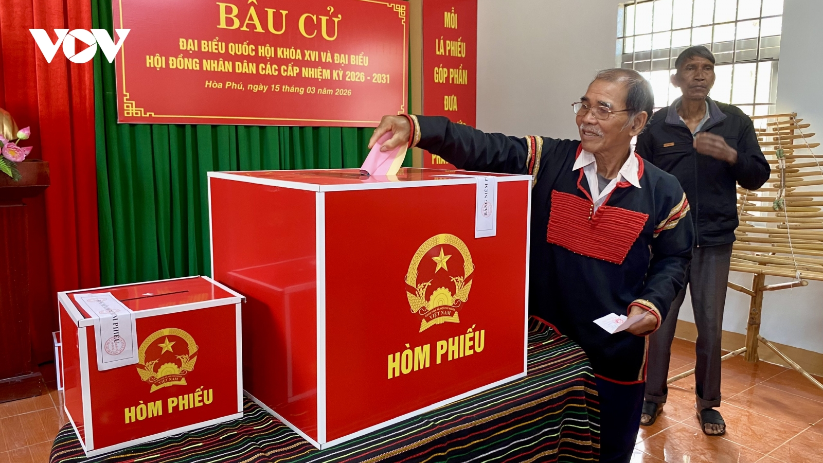 Bầu cử Quốc hội và HĐND tại Tây Nguyên – Nam Trung Bộ diễn ra an toàn, trật tự