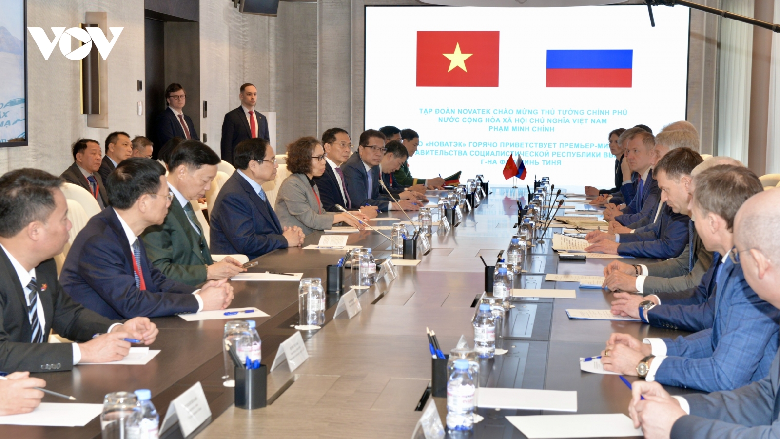 Thủ tướng Phạm Minh Chính thăm tập đoàn khí đốt hàng đầu của Nga