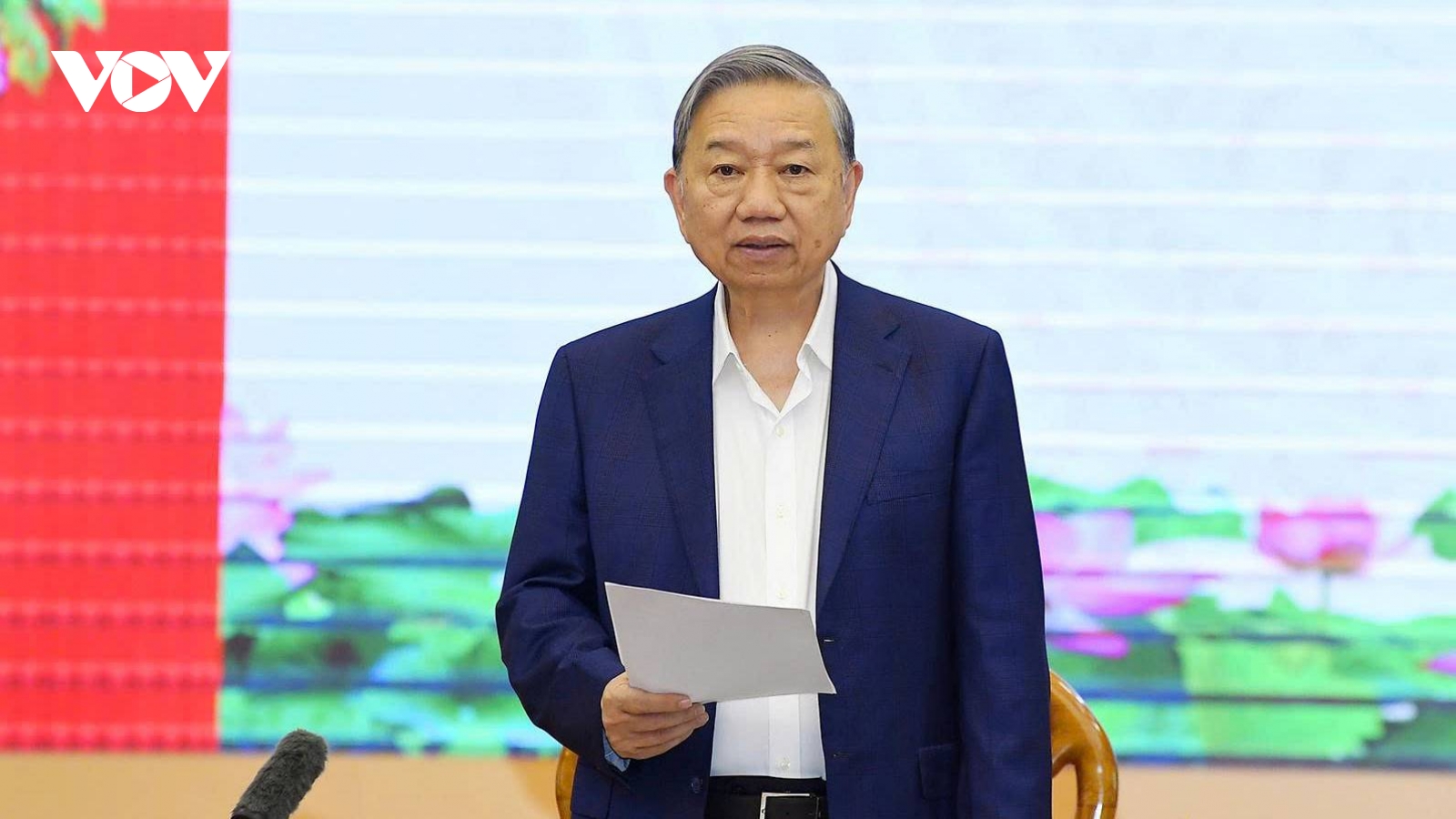 Tổng Bí thư Tô Lâm: Công tác chính trị tư tưởng phải thực sự đi trước mở đường