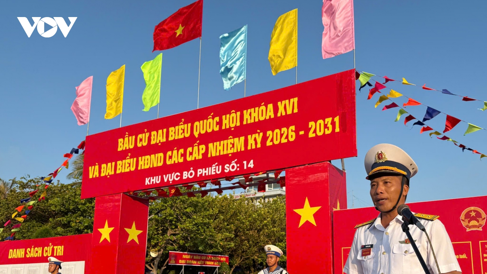 Tổng duyệt công tác bầu cử tại đảo Trường Sa, tỉnh Khánh Hòa