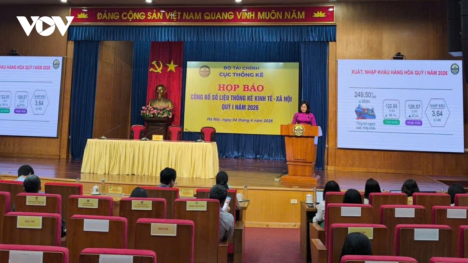 Kinh tế quý I/2026 khởi sắc, GDP ước tăng 7,83% nhờ công nghiệp và dịch vụ