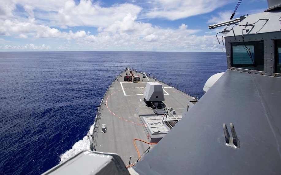 Một chiến hạm Mỹ. Ảnh minh họa: Hải quân Mỹ.