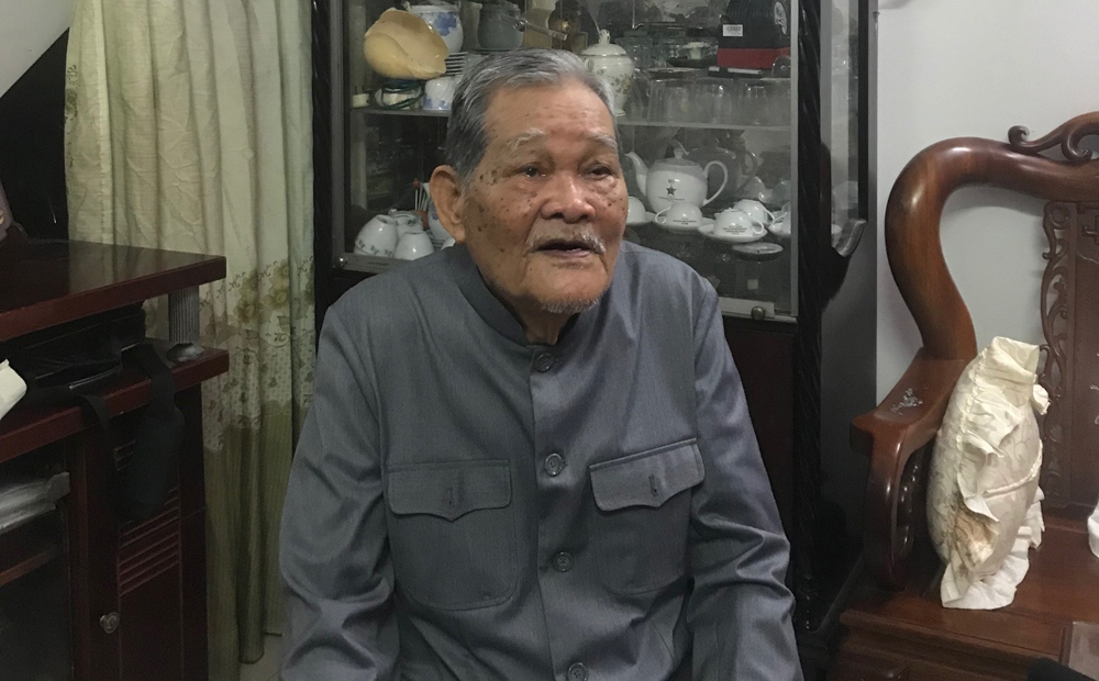 Ông Võ Văn Tòng (Tám Tòng) nguyên Trưởng phòng phát xạ, Đài Phát thanh Giải phóng.