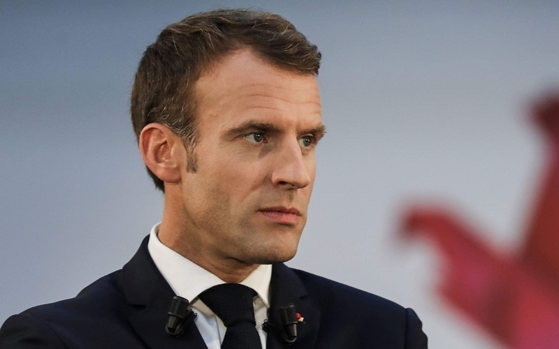 Tổng thống Pháp Macron. Ảnh: Reuters.