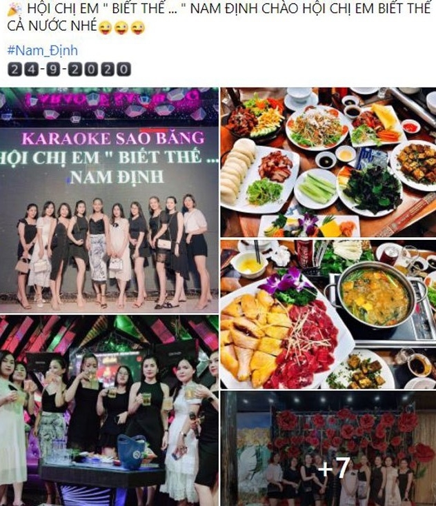 Chị em ở Nam Định cũng không hề kém cạnh các tỉnh thành khác.