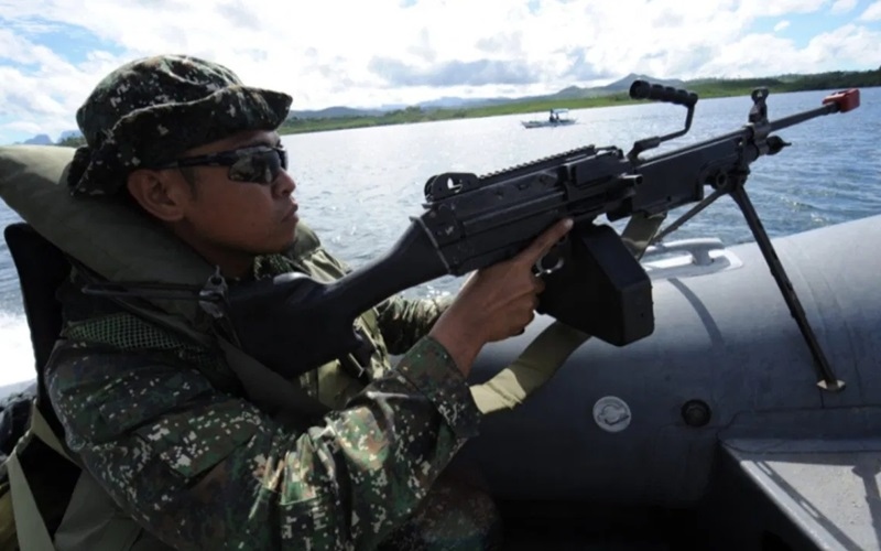 Lính Philippines. Ảnh: Getty.