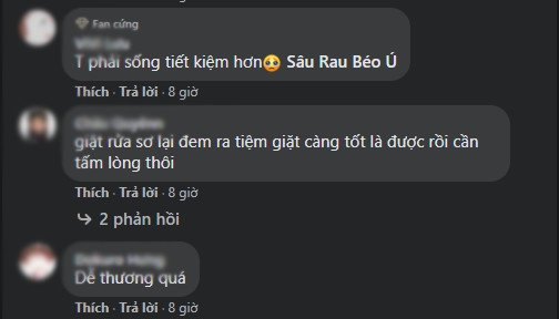 Những bình luận của cư dân mạng khi chứng kiến câu chuyện đầy xúc động.